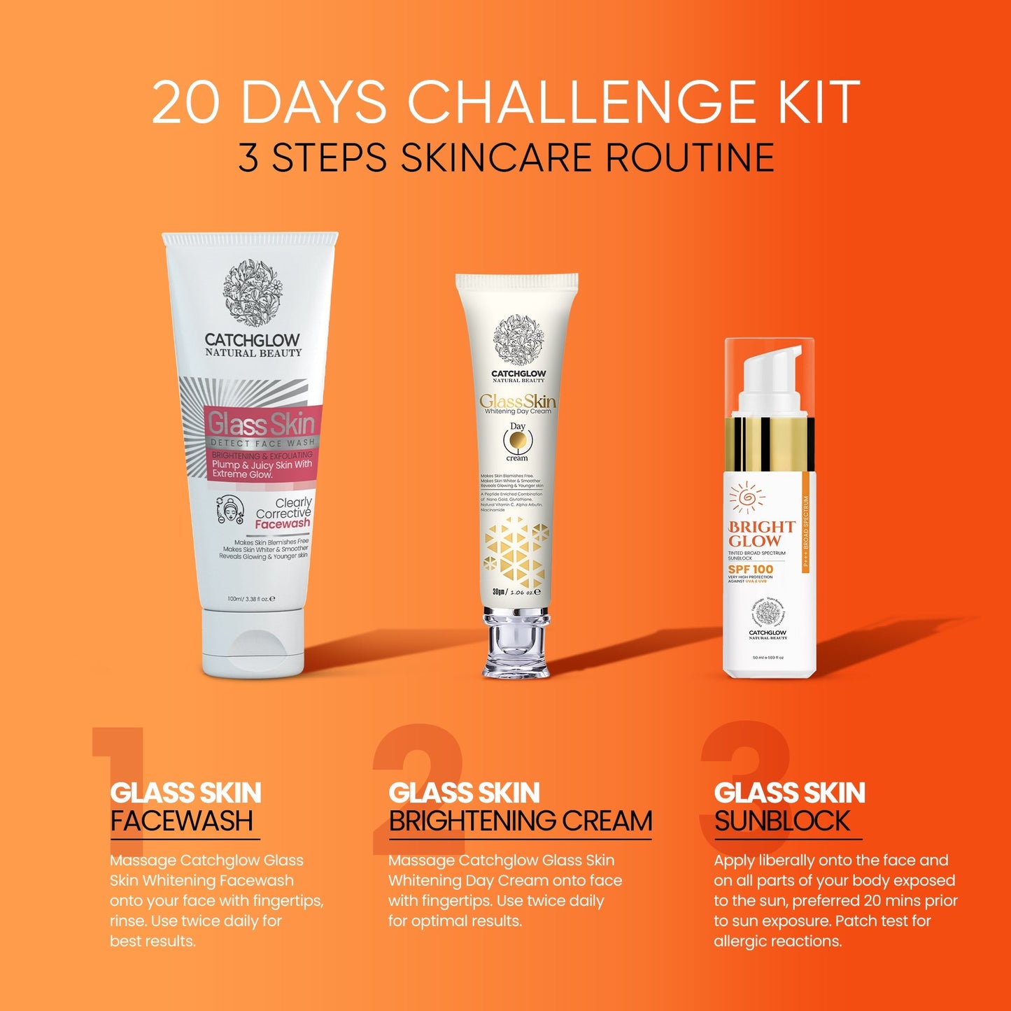 Glass Skin Challenge Kit.