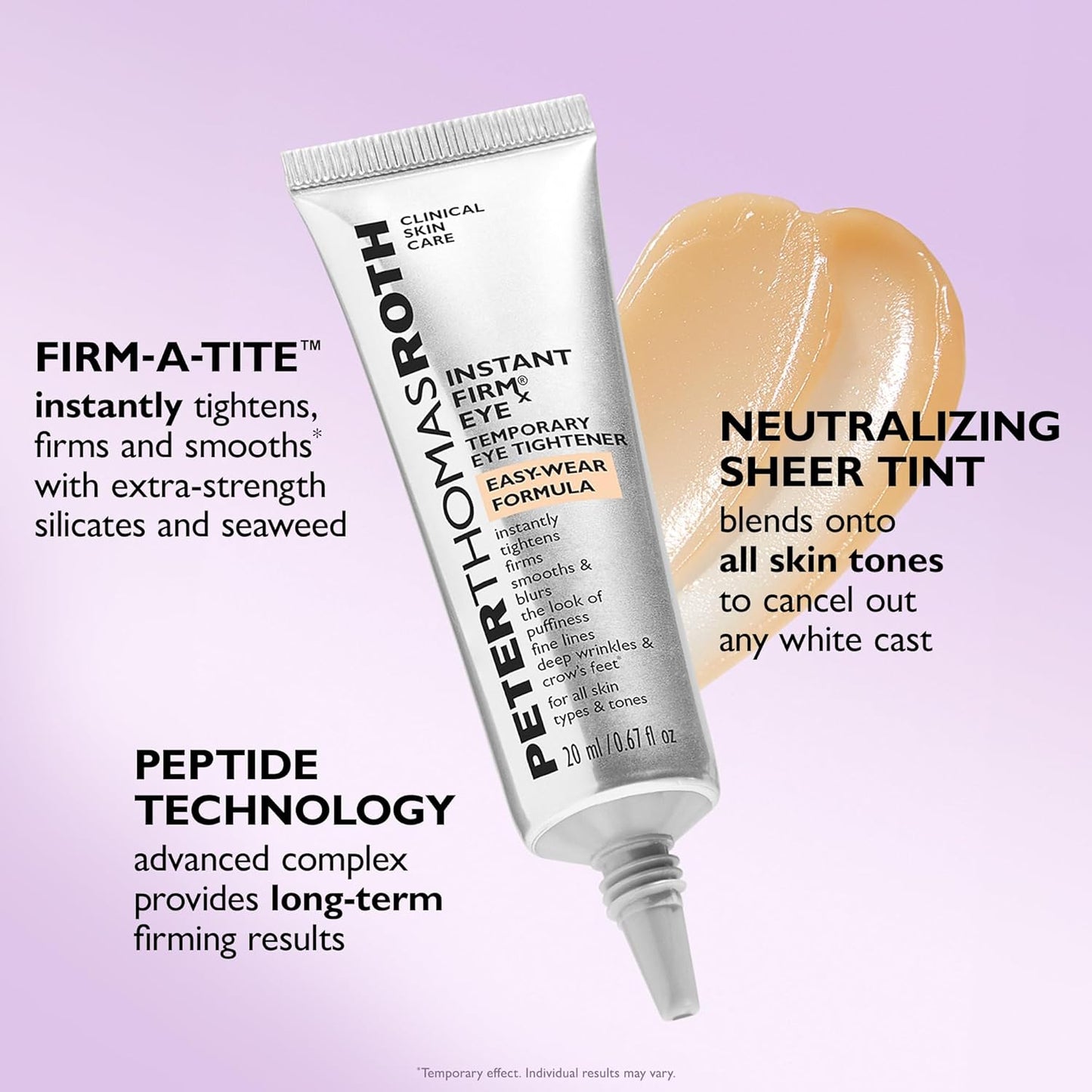 Peter Thomas Roth Instant Eye Cream( Brush Free )