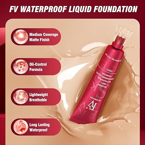 Pro Base Makeup Kit ( Flicka Silk Touch Primer + Kashees Foundation + FV Foundation )