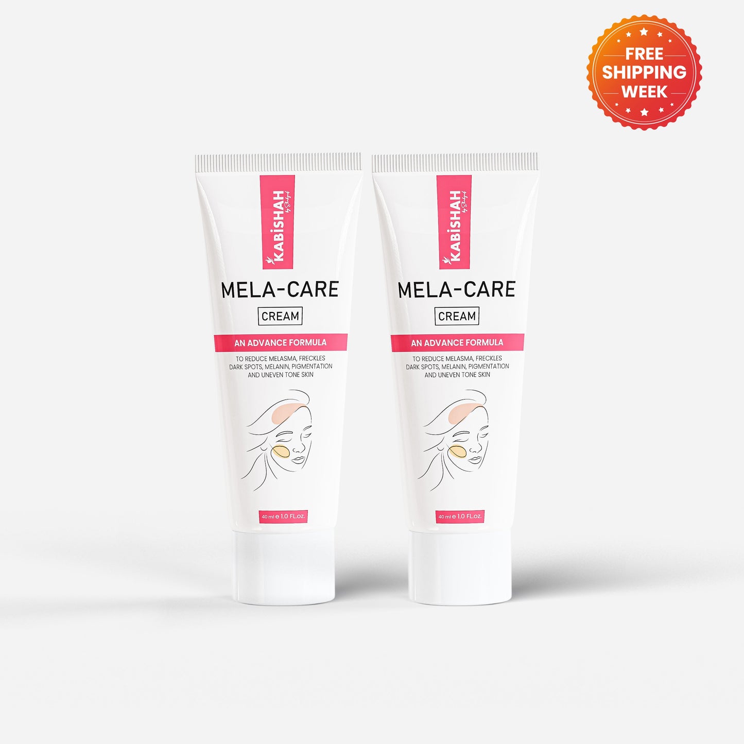 Mela Care Advanced Brightening Cream Double Pack Bundle