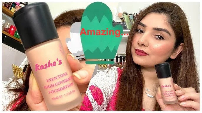 Pro Base Makeup Kit ( Flicka Silk Touch Primer + Kashees Foundation + FV Foundation )