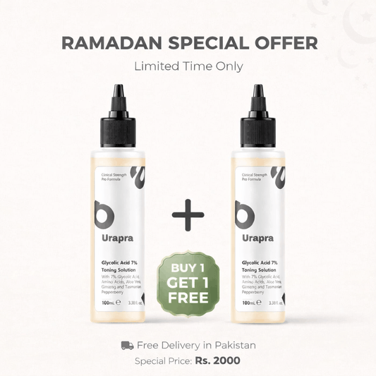 Urapra Glycolic Acid 7% Toning Solution ( BUY 1 GET 1 FREE )