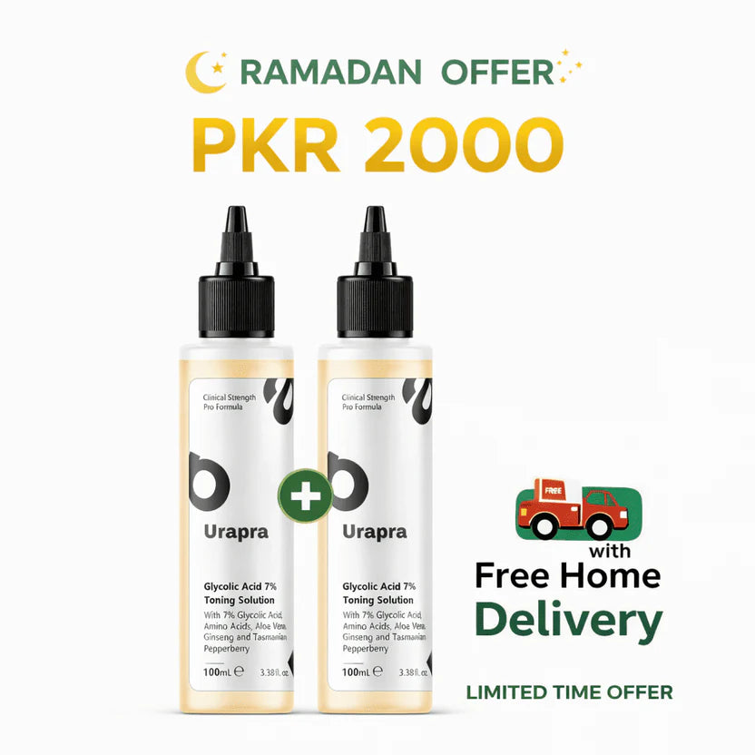 Urapra Glycolic Acid 7% Toning Solution ( BUY 1 GET 1 FREE )
